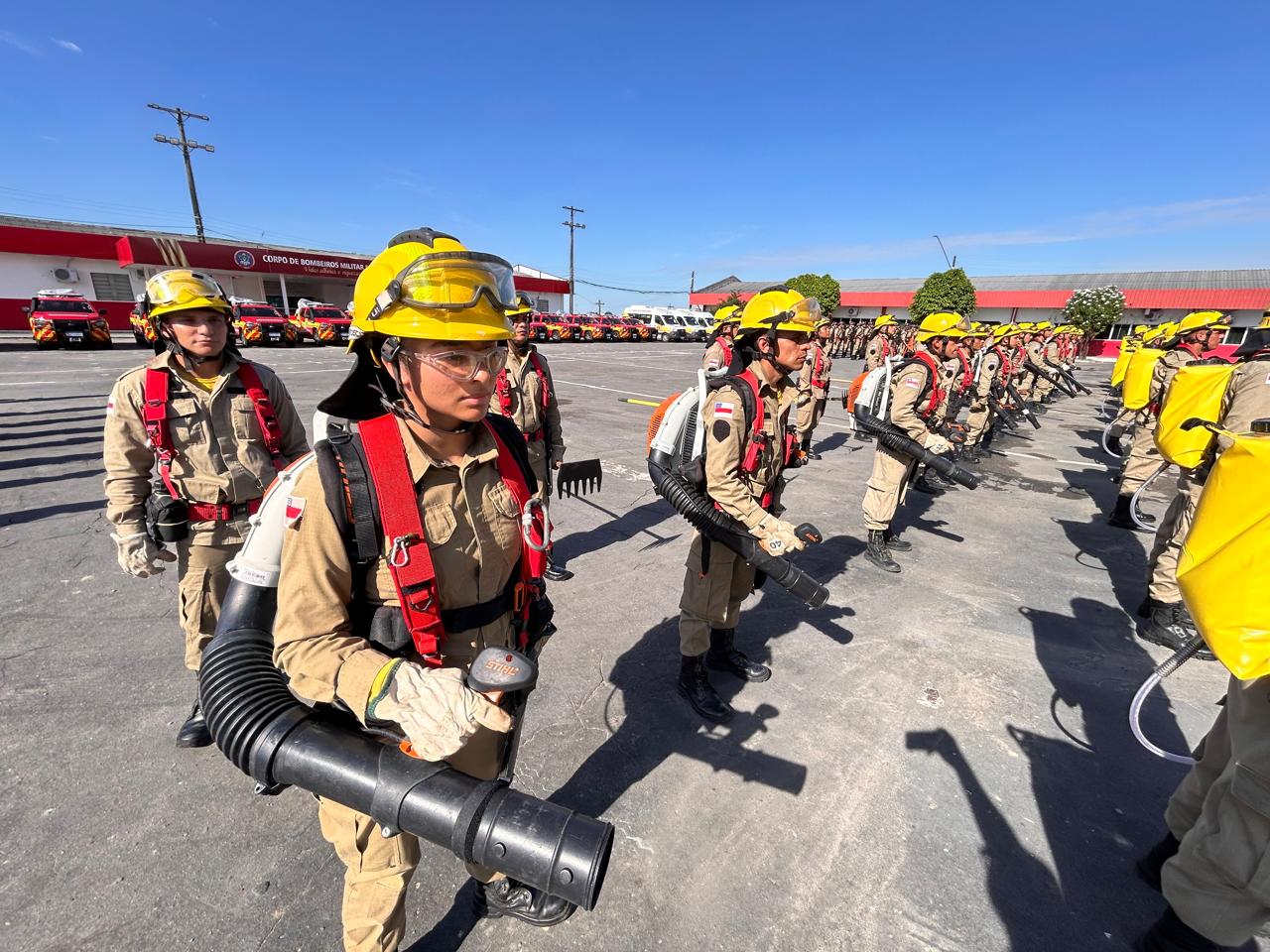Bombeiros militares do Amazonas concluem curso de prevenção e combate a incêndios florestais